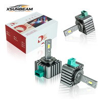 Bombilla LED Súper Brillante Serie D para Faros Delanteros, 6500K CSP 4200LM D1S D3S D5S, Sin Errores Canbus, Actualización HID Xenón para Vehículos