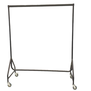 Perchero de ropa de hierro de alta calidad, perchero portátil, expositor de ropa para tienda de ropa masculina con ruedas - Product Image 1