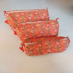 Trousse de toilette matelassée, trousse de toilette, pochette de toilette, trousse à maquillage, lot de 3 - Product Image 1