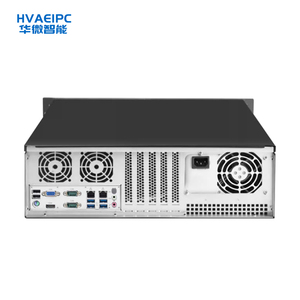 เซิร์ฟเวอร์อุตสาหกรรม HW 3UGC 3U Hygon 3350 Zhaoxin KX U6780A FT D2000 8 คอร์ พอร์ต LAN คู่ VGA DVI PCIe HW 3UGC - Product Image 3