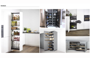 Ensemble de cuisine ouverte de luxe haut de gamme pour salon, éclairage LED, design modulaire adapté aux salons, salles à manger et cuisines ouvertes - Product Image 6