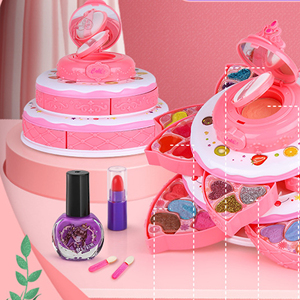 Trousse de <span class=keywords><strong>Maquillage</strong></span> Portable Tendance, Ensemble de Cosmétiques, Jouets de Beauté, Cadeaux d'Anniversaire pour Enfants, <span class=keywords><strong>Maquillage</strong></span> Lavable Spécial Peinture - Product Image 4
