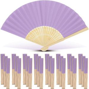 Petit éventail pliant pour femmes, style chinois et japonais rétro, en bambou, idéal pour les fêtes, les mariages, la danse, la décoration - Product Image 4