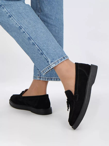 Nuovi <span class=keywords><strong>Mocassini</strong></span> da Donna in Camoscio Personalizzati di Alta Qualità all'Ingrosso 2025 Scarpe Basse Comode <span class=keywords><strong>Mocassini</strong></span> da Donna all'Ingrosso - Product Image 3
