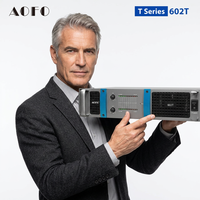Carte d'amplification professionnelle Classe H 600 Watts AOFO 602T avec certificat CE Audio haute résolution XLR
