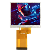 Módulo de Pantalla LCD TFT Profesional de 3.5 Pulgadas, 240x320, Pantalla Hvga para Proyectos de Terminales de Control HMI Industriales