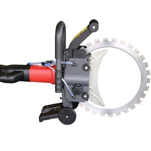 Scie à béton sans poussière, scie circulaire électrique portative, machine à découper le béton DIY - Product Image 1