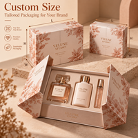 Boîte cadeau personnalisée en carton style livre, double compartiment, estampillée à chaud, pour élégantes faveurs de mariage