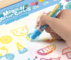 Lienzo de dibujo al agua transfronterizo para niños de 4 a 6 años, tablero de pintura a base de agua estilo álbum, manta de garabatos colorida para agua - Product Image 3