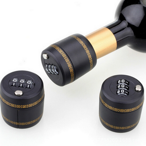 Liquor Bottle Hiskey Bottle Top Stopper Plastic <strong>3</strong> <strong>Digit</strong> Code Wine Bottle <strong>Combination</strong> Wine <strong>Lock</strong> - Product Image 1