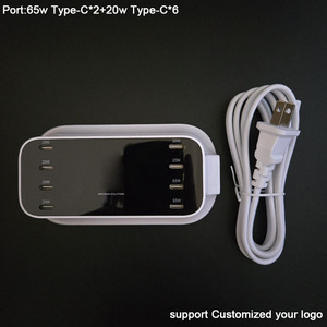 Caricabatterie Intelligente Wonders ad Alta Potenza con 2 Pin GaN (Nitruro di Gallio), PD 100W, 8 Porte USB Tipo C - Product Image 2