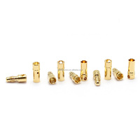 Conectores Amass GC3510-F/M Macho y Hembra de 3.5mm con Baño de Oro, Conectores GC3510