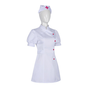 Star's Edge Hatsune Miku Rabbit Hole Nurse Cosplay Costume Uniforme blanc Tenue d'Halloween - Product Image 3