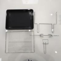 Four électrique domestique 100L à prix direct usine avec plaques chauffantes pour rôtir poulet, dinde et faire griller des toasts