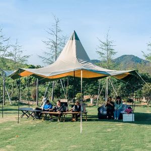 Carpa de Camping de Lujo para Exteriores OEM, Impermeable para las Cuatro Estaciones, Tela Oxford 900D, Tubo de Hierro de 2000-3000 mm, Protección Contra Lluvia y Sol - Product Image 3