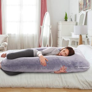Superior en forma de U dormir espalda almohada de embarazo maternidad para las mujeres embarazadas - Product Image 4