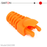 Connecteurs modulaires RJ45 Cat6 colorés en ABS avec protections