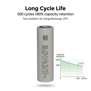 Cellule de batterie haute décharge 3.6V 5000mAh 60A INR21700-P50B la mieux notée, compatible avec Molicel P50B pour appareils PEV à courant élevé - Product Image 5
