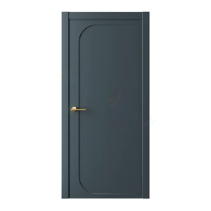 Porta Moderna Senza Telaio in Alluminio Seeyesdoor per Camera da Letto, Apertura Laterale, Isolamento Termico, Porta a Filo Muro Nascosta in Legno - Product Image 1