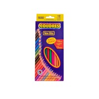 Lot de crayons de couleur à base d'huile pour étudiants, 12, 18, 24, 36, 48 couleurs, crayons de couleur en plastique, fournitures de rentrée scolaire