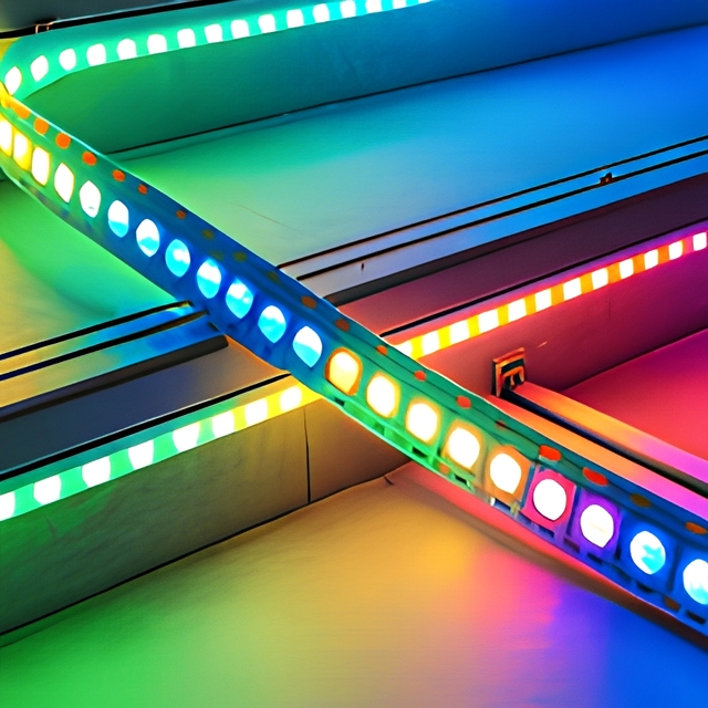 5V TV Background RGB Disco bar LED DMX pixel Tube Club 3D Effect 360 Degree Nightclub Stage Ceiling Decoration IP20Rating