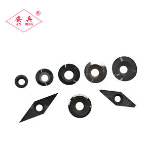 ABJX 高品质硬质合金刀片，数控替换刀片，钛涂层钢木工车床，螺旋刀片 - Product Image 3