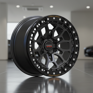 Jantes Beadlock ForgeX 6 trous 6x139.7, roues concaves forgées tout-terrain de 17 pouces, 17x8.5 18x10 pour RAM TRX Ford Bronco Toyota - Product Image 1