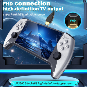 Consola de Juegos Portátil SF3500 con Pantalla FHD de 5 Pulgadas, Sistema Linux, Juegos Retro Clásicos, Multifuncional - Product Image 4