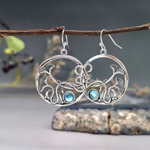 Orecchini a Forma di Foglia per Donne, Accessori per Orecchie Semplici per Uso Quotidiano e Pendolarismo - Product Image 1