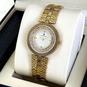 Nouvelle montre-bracelet pour femme, élégante et tendance, style luxe léger, avec chaîne en strass et mouvement à quartz, étanche - Product Image 3