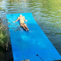 Jouets de plage, équipements de parc aquatique, flotteurs de tapis d'eau, île de luxe, grande taille