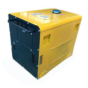 Générateur diesel silencieux portable 5-10KW 220V/380V avec capot insonorisé pour usage en usine et en mine - Product Image 3
