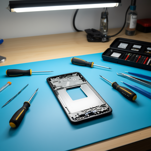 Pantalla Táctil LCD Negra con Marco para Samsung Galaxy A26 5G A266 - Product Image 2