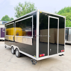 Rimorchio per Pizza in Alluminio Tipo Box, Cucina <span class=keywords><strong>Mobile</strong></span> |   Rimorchio Personalizzato con Forno per Pizza per Cibo di Strada, Snack e BBQ - Product Image 3