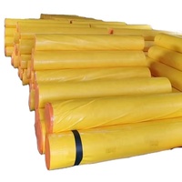 Bâche en PET enduite unie, imperméable et résistante à la pluie, pour extérieur, jardin, abri pour plantes, bateau, voiture, camion, auvent, voile d'ombrage, couverture pour animaux de compagnie, en rouleau