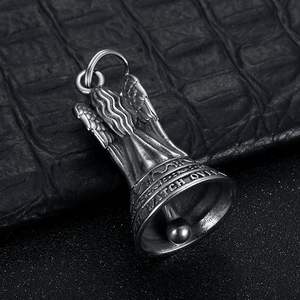 Campana de Ángel para Motocicleta con Logotipo Personalizado, Campana de Seguridad de Acero Inoxidable 316, Colgante para Llavero, Regalo para Motociclistas - Product Image 4