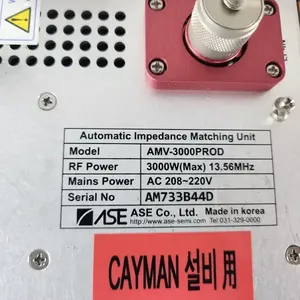 โมดูลควบคุมการขึ้นรูปสุญญากาศ ASE AMV-3000PROD ขนาดเวเฟอร์ 12 นิ้ว รุ่นปี 2006 - Product Image 2