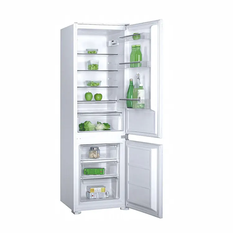 Hot販売製品家庭用259Lダブルドア冷蔵庫内蔵冷蔵庫
