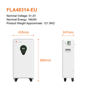 แบตเตอรี่ Felicitysolar FLA48314-EU 51.2V 314Ah LiFePO4 16kWh สำหรับเก็บพลังงานแสงอาทิตย์ภายในบ้าน พร้อมระบบดับเพลิง - Product Image 6