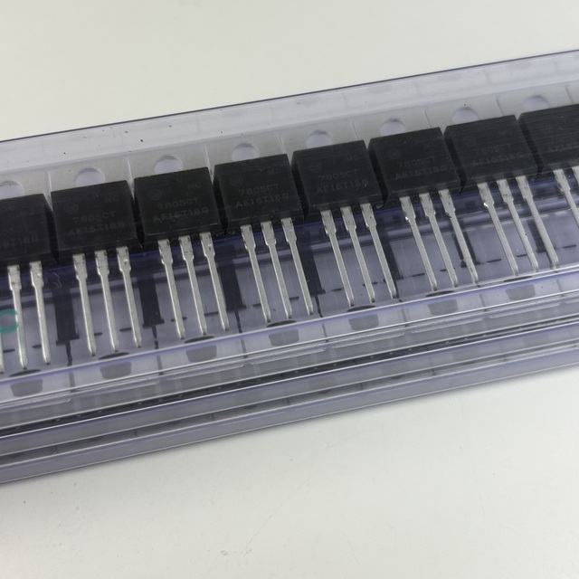 MC7805CTG Fixed Output Three-Terminal Voltage Regulator for Analog Power Supply Circuit