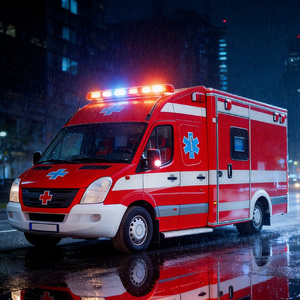 1veco 4X2 Benzin-Überwachungs-Krankenwagen Neues Notfall-Rettungs-Patiententransportfahrzeug Direktverkauf ab Werk - Product Image 5