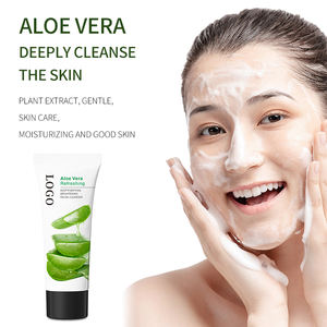 Nettoyant visage blanchissant pour soins de la peau naturels en marque privée OEM, nettoyage en profondeur, nettoyant visage à l'aloe vera - Product Image 6