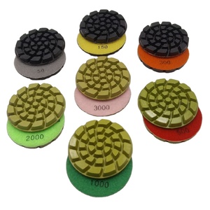 Alat pemoles berlian beton 4 inci 100mm cakram Gerinda untuk lantai beton marmer/ampelas tanah pasokan langsung pabrik - Product Image 5