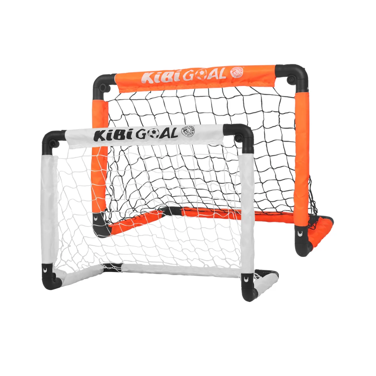 collapsable folding indoor outdoor training inflatable kid portable football soccer goal nets pop up