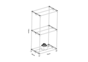 Cintre pour sèche-<span class=keywords><strong>linge</strong></span> personnalisé de 2025 ans Sèche-<span class=keywords><strong>linge</strong></span> <span class=keywords><strong>à</strong></span> 3 niveaux <span class=keywords><strong>Séchoir</strong></span> <span class=keywords><strong>à</strong></span> <span class=keywords><strong>linge</strong></span> pliant - Product Image 4