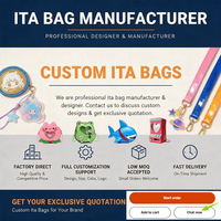 Bolso bandolera personalizado tipo ataúd con ventana de exhibición de PVC