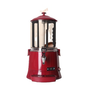 Machine à chocolat chaud commerciale <span class=keywords><strong>10L</strong></span>, chauffe-chocolat électrique, mélangeur, distributeur de chocolat, distributeur de vin, CE 110V 220V - Product Image 1