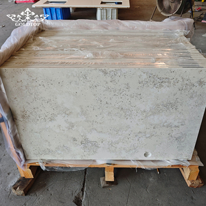 Encimera de Superficie Sólida de Cuarzo Sabbia 6048, Acabado Pulido, Personalizada OEM ODM de Goldtop Stone, para Muebles de Baño - Product Image 4
