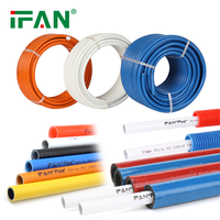Tuyaux PEX-b en plastique ASTM F2788 de l'usine IFAN, 1/8"-2", tuyau PEX pour chauffage au sol, tuyau PEX a