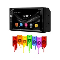 Récepteur RDS FM/AM, android, lecteur DVD, CD, vds, système Linux de haute qualité, avec écran tactile IPS, pour voiture, radio FM/AM, avec condensateur BT
